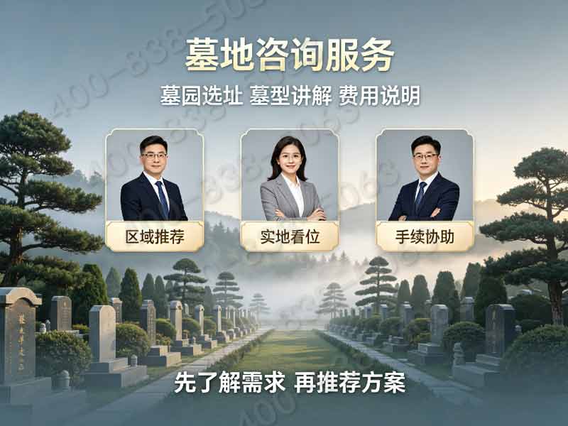 归山陵园清风环抱，通透环境价格亲民，更胜闷湿陵园宜居